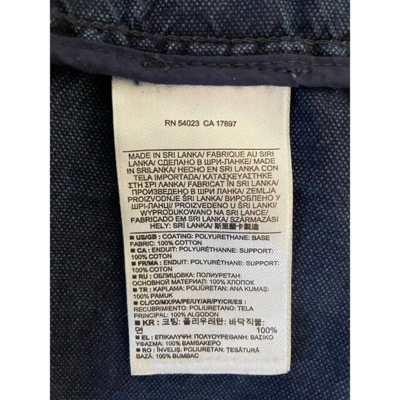 Banana Republic Cargo Vest - Navy, Rain Proof - Picture 8 of 10